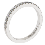 Diamond Wedding Ring Scalloped