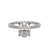 "Cosmo" Lab Grown Diamond Oval Cut Diamond Solitare Engagement Ring