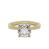 "Cosmo" Lab Grown Round Brilliant Cut Diamond Solitare Engagement Ring