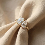 Toi et Moi Lab Grown Diamond Ring