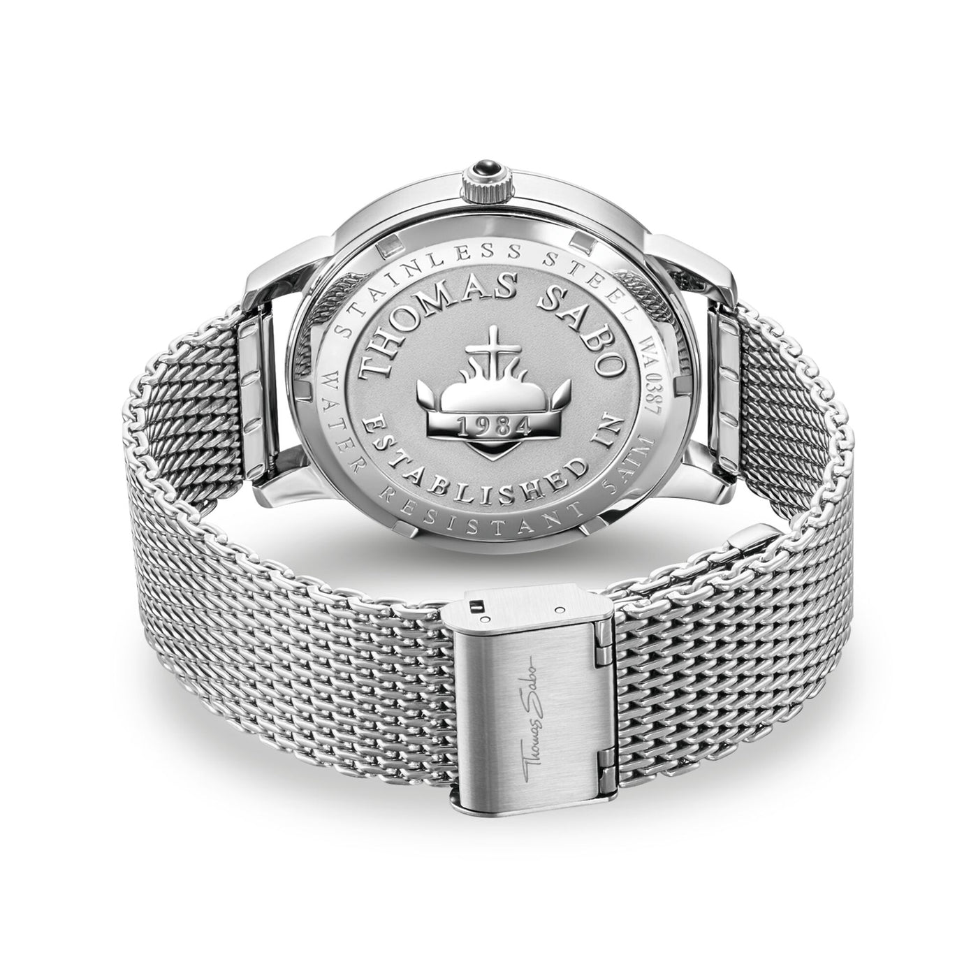 THOMAS SABO Men's watch elements of nature silver