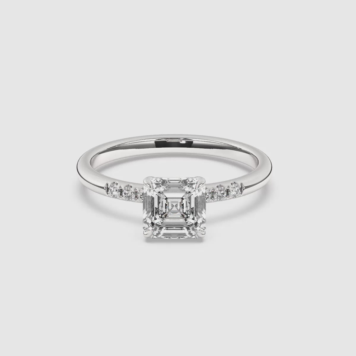 Cleo Lab Grown Diamond Engagement Ring