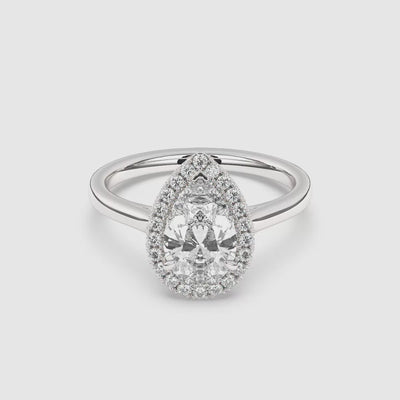 Maya Halo Lab Grown Diamond Engagement Ring