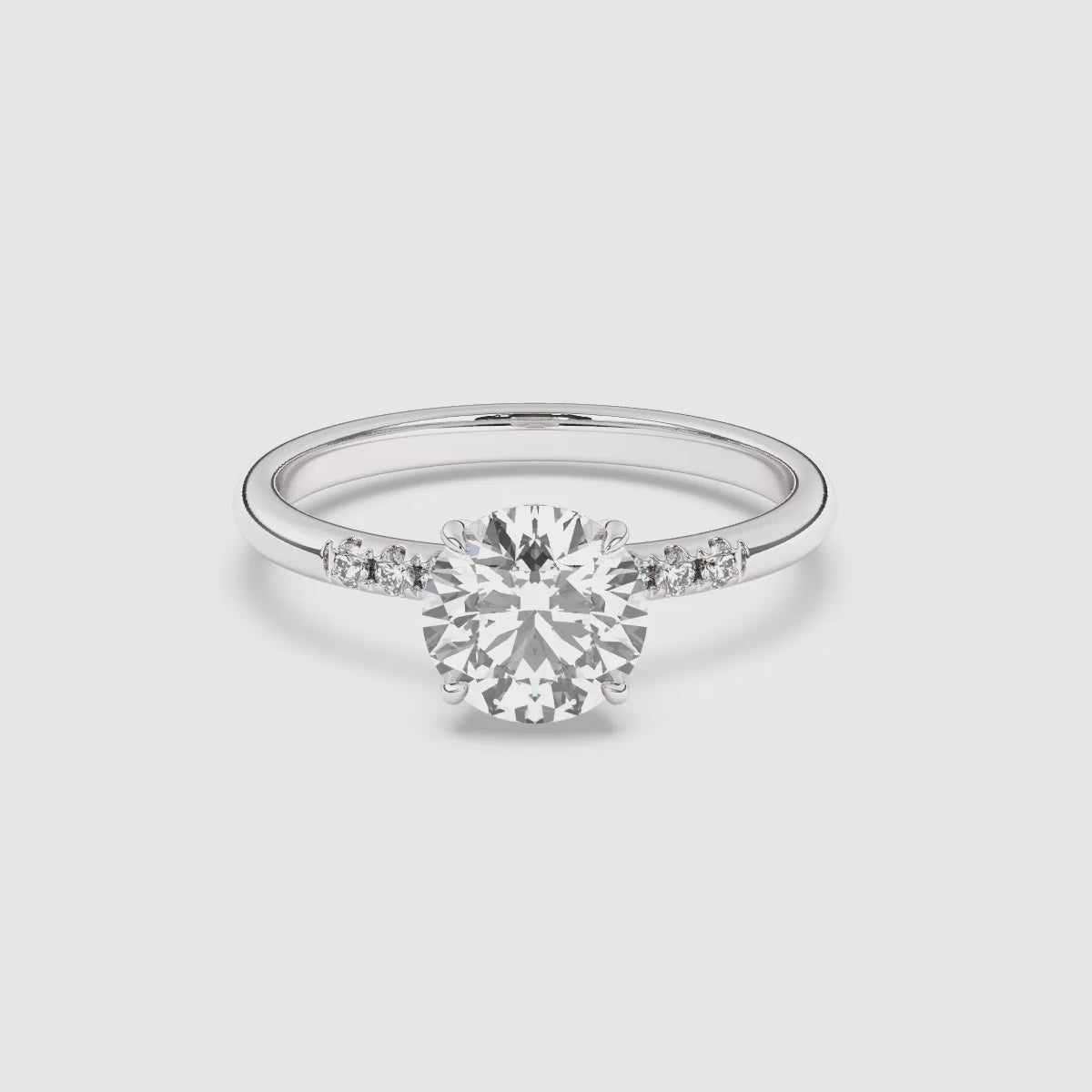 Cleo Lab Grown Diamond Engagement Ring