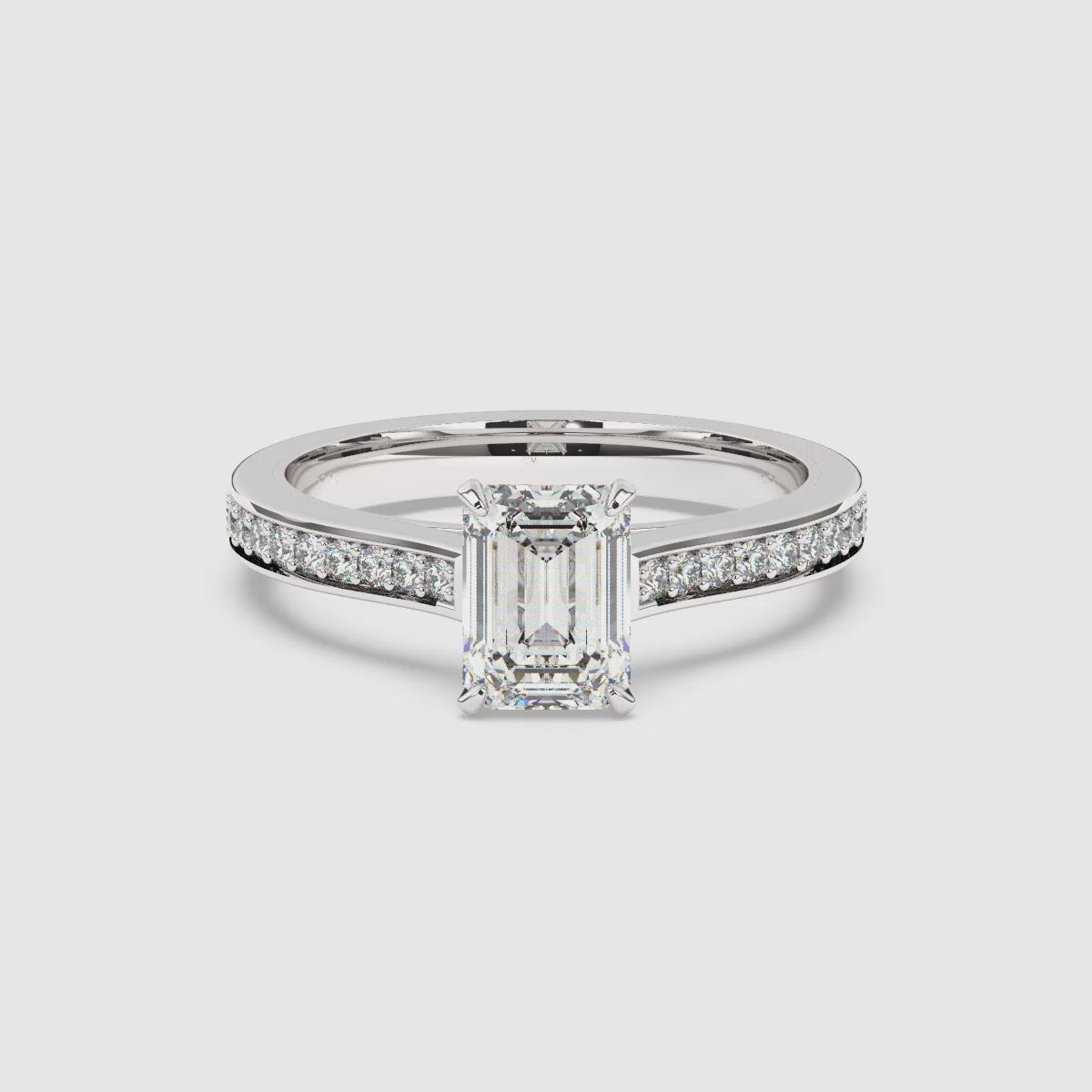 Mia Lab Grown Diamond Engagement Ring