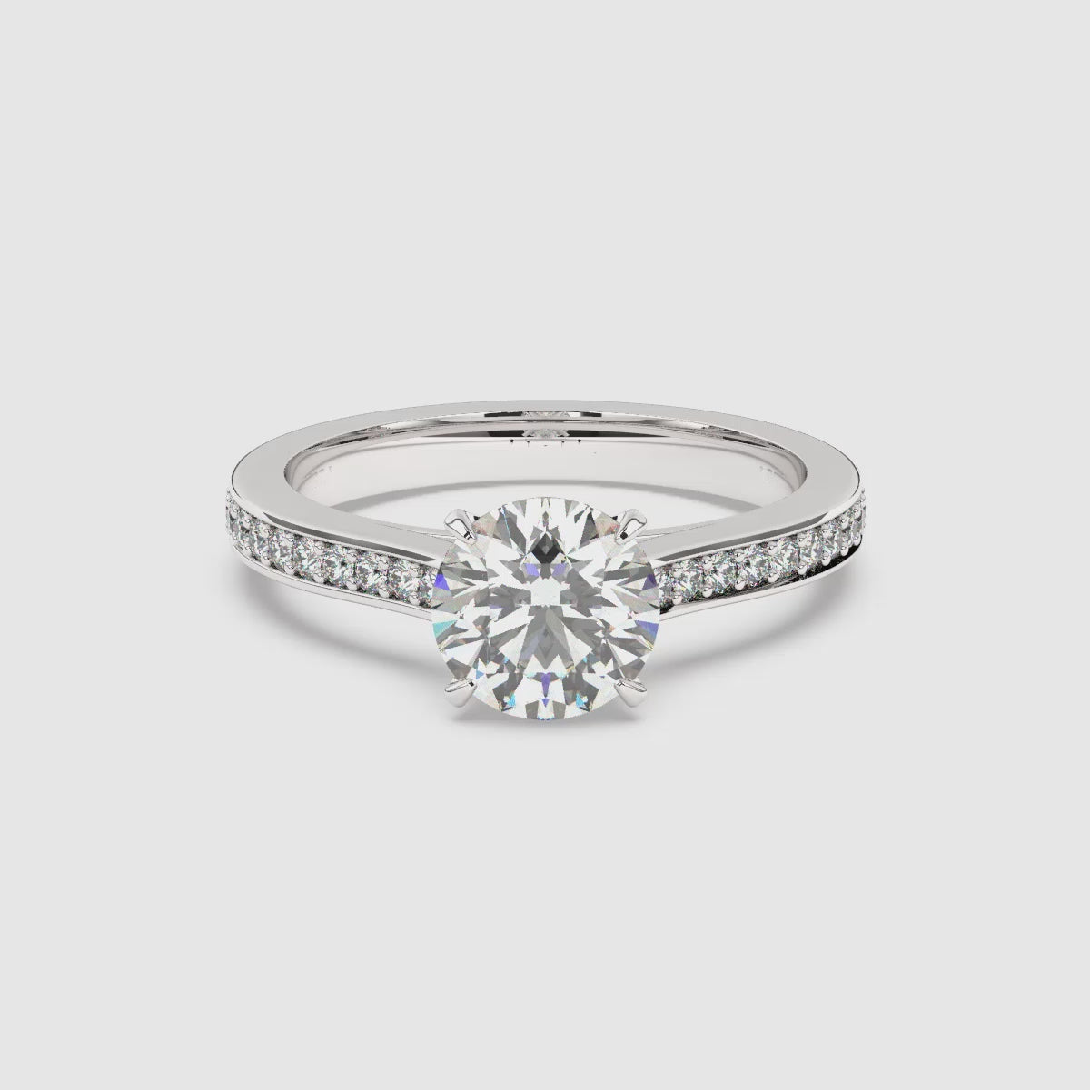 Mia Lab Grown Diamond Engagement Ring