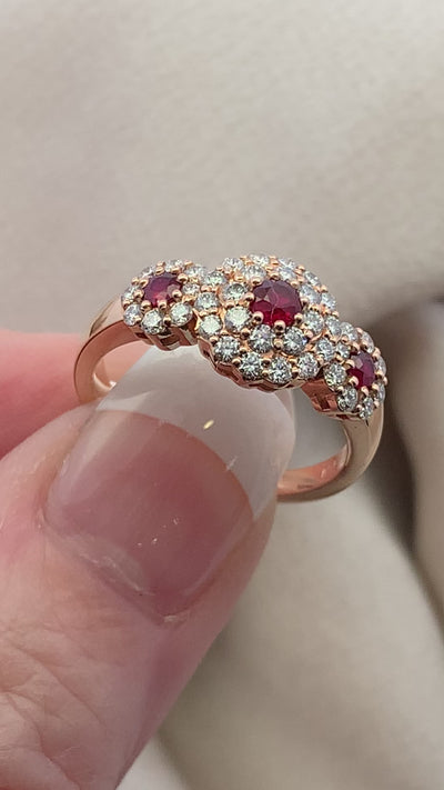 Ruby and Diamond Ring