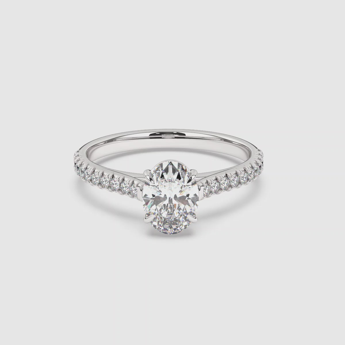 Lucy Lab Grown Diamond Engagement Ring