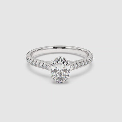 Lucy Lab Grown Diamond Engagement Ring