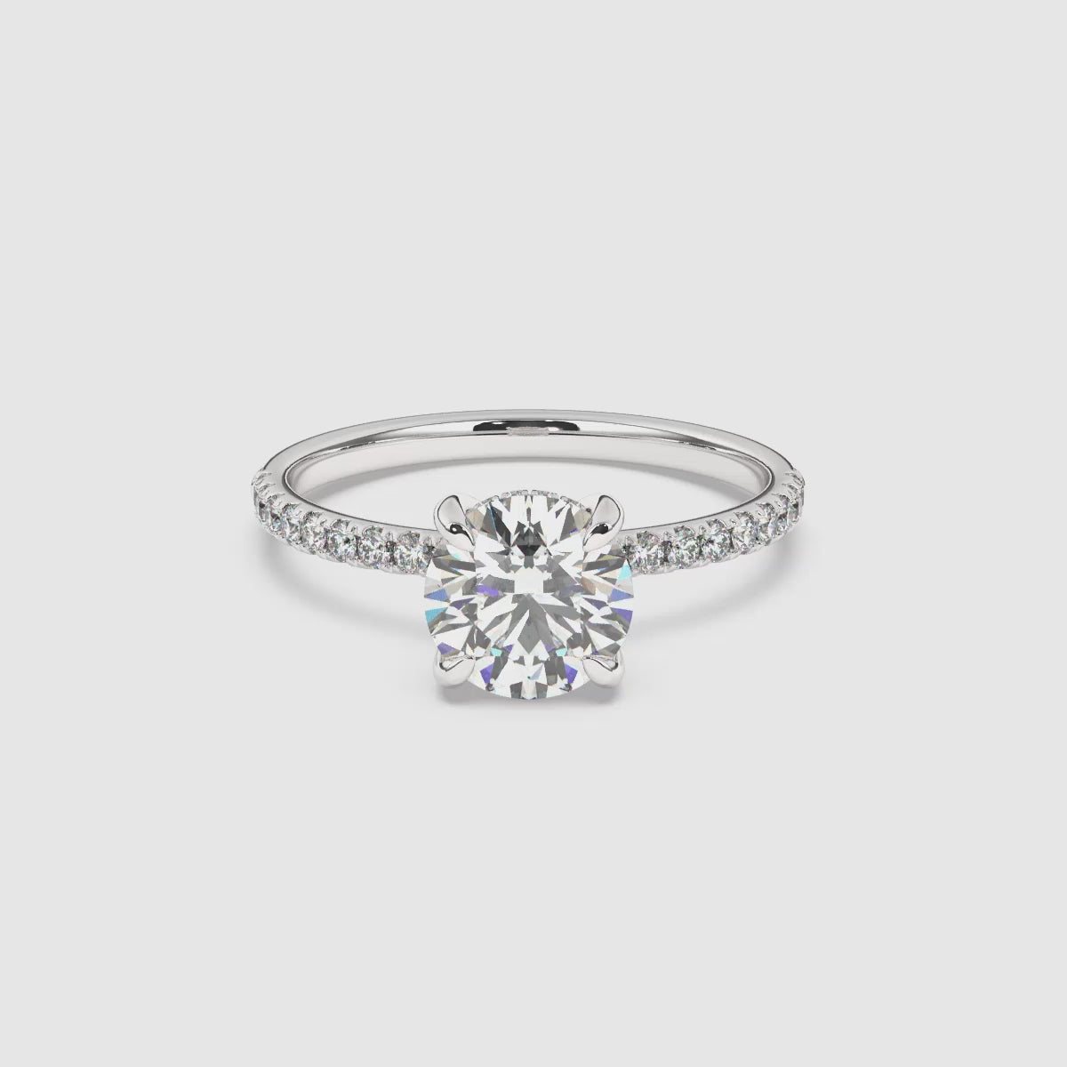 Bella Lab Grown Diamond Engagement Ring