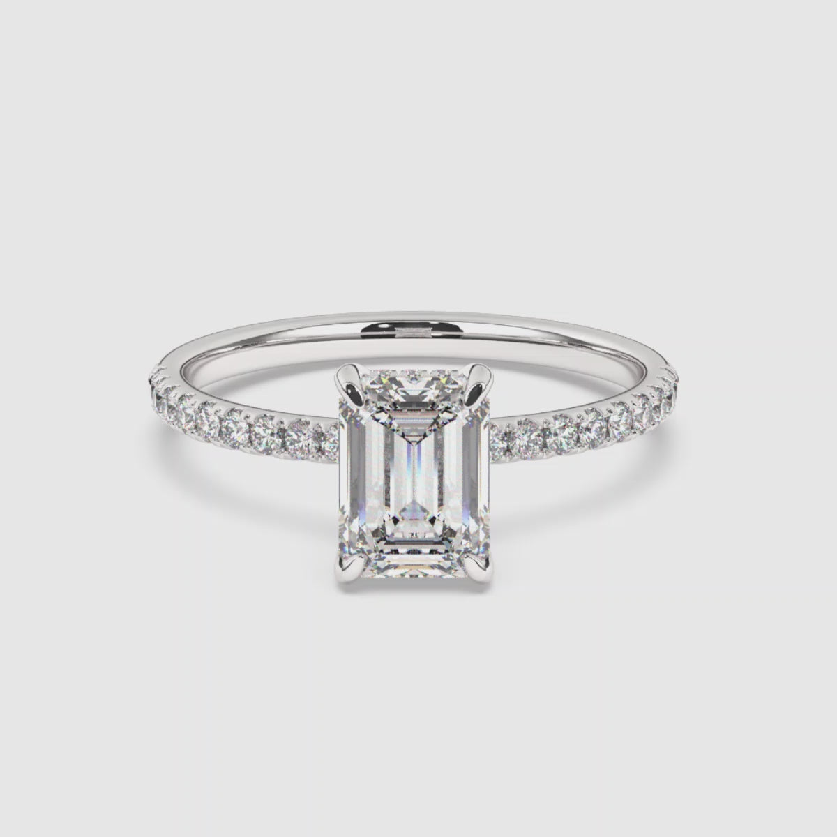 Bella Lab Grown Diamond Engagement Ring
