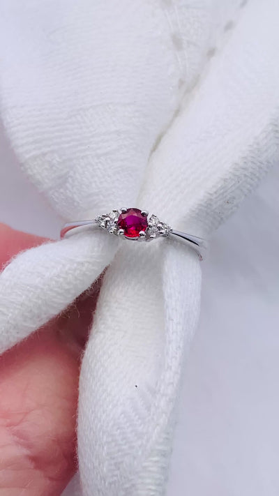 Ruby & Diamond Ring