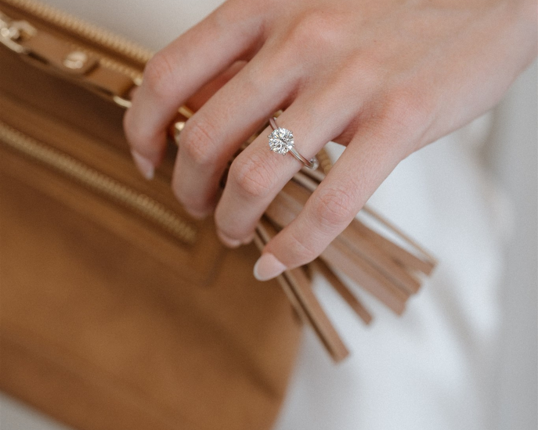 round solitaire engagement ring | McLean & Co Jewellers Sunshine Coast Australia