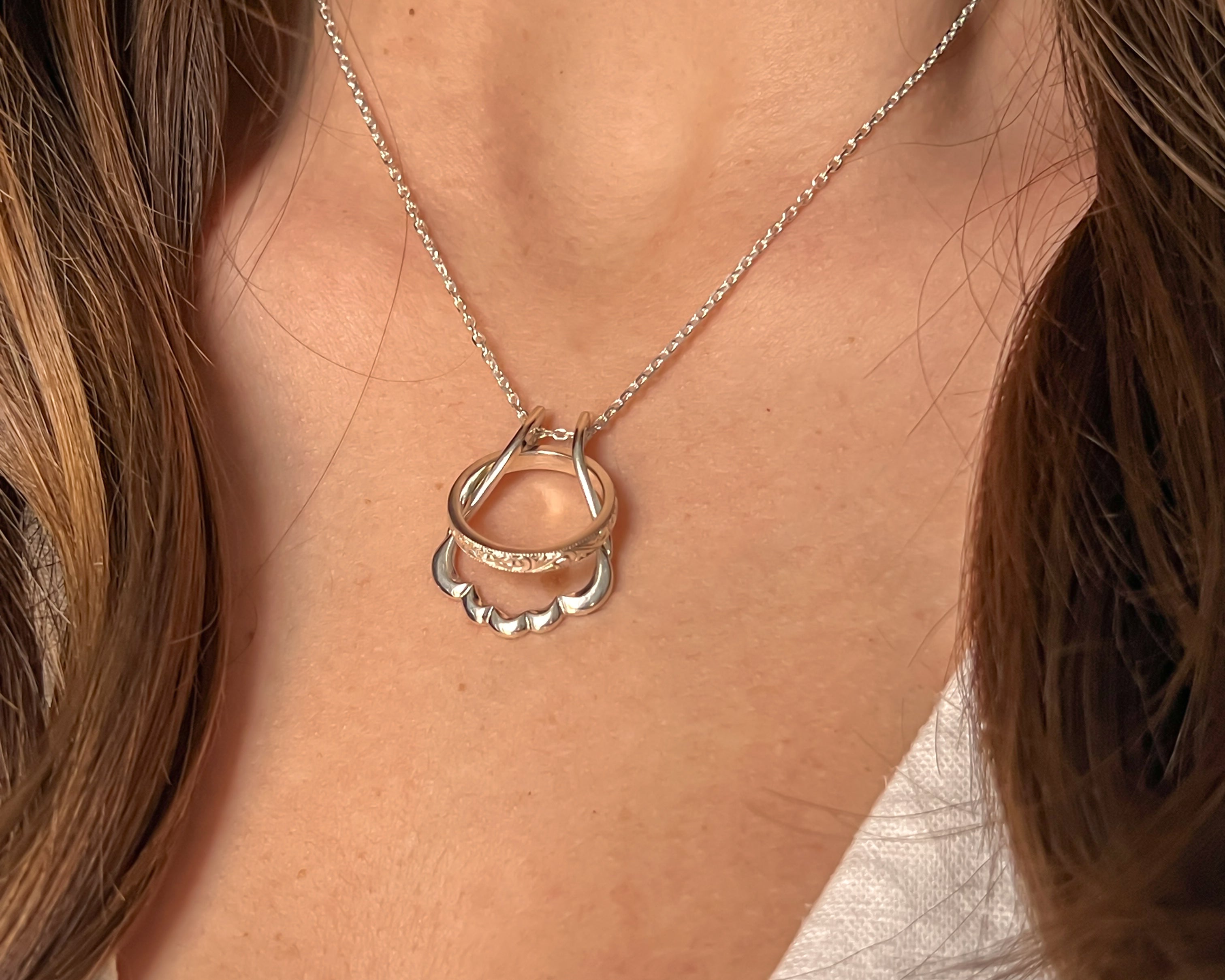 Ring Keeper Holder Necklace | McLean & Co Jewellers Australia