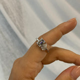 toi et moi engagement ring