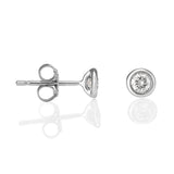 18ct WG Diamond Stud