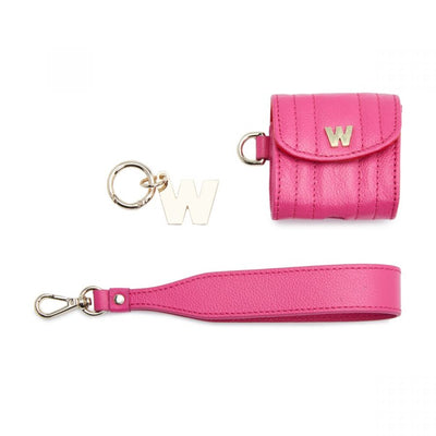 Wolf Mimi Earpods Case with Wristlet Pink