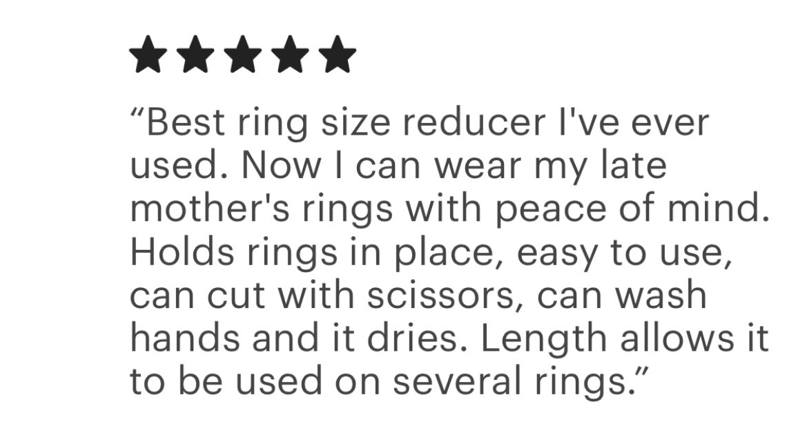 Reduce the Size of your Ring Set 16 PIECES Get the set!