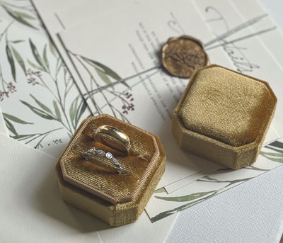 Ring Box Wedding Engagement Ring Box