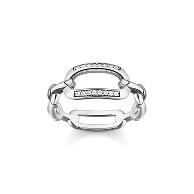 Thomas Sabo Ring Links Silver