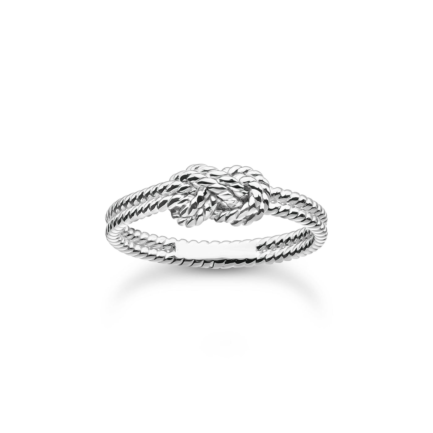 Thomas Sabo Ring rope with knot silver