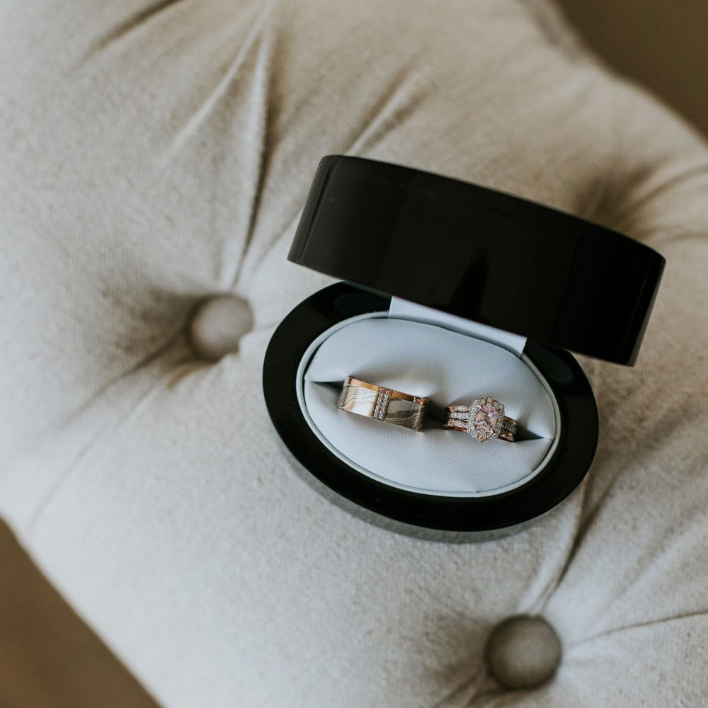 Mokume Wedding Ring