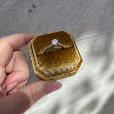 Ring Box Wedding Engagement Ring Box